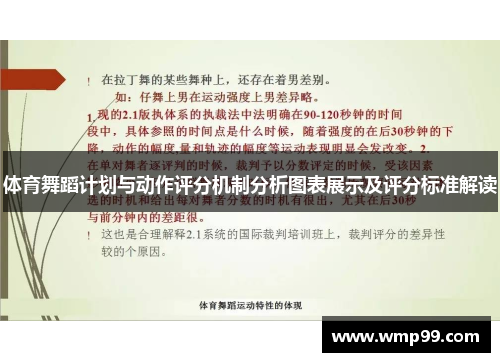 体育舞蹈计划与动作评分机制分析图表展示及评分标准解读